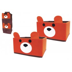 SET DE 2 CAJONES PARA ORGANIZADOR OSITO