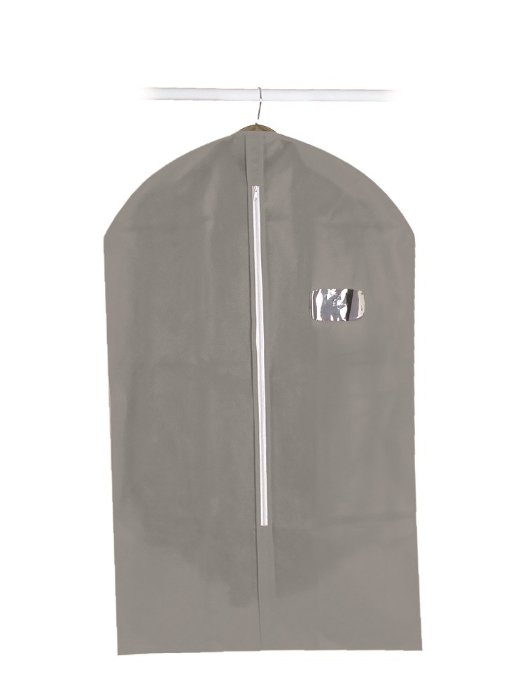 Skycase 5 fundas de ropa funda de ropa con cremallera para el hogar 60 x 100 cm funda semitransparente de PEVA resistente al polvo y la humedad 