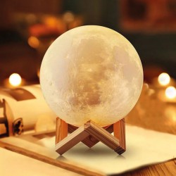 LÁMPARA LUZ DE LUNA 3D