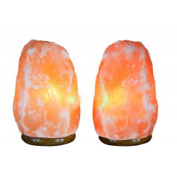 Lampe Cristal de Sel de l'Himalaya 12cm/ 600g aux Vertus Purifiantes