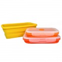 3 FOLDABLE SILICONE CONTAINERS