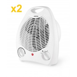 SET 2 ELECTRIC HEATERS - 2000W