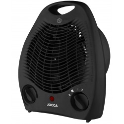 BLACK ELECTRIC HEATER - 2000W