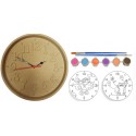 RELOJ PARA COLOREAR